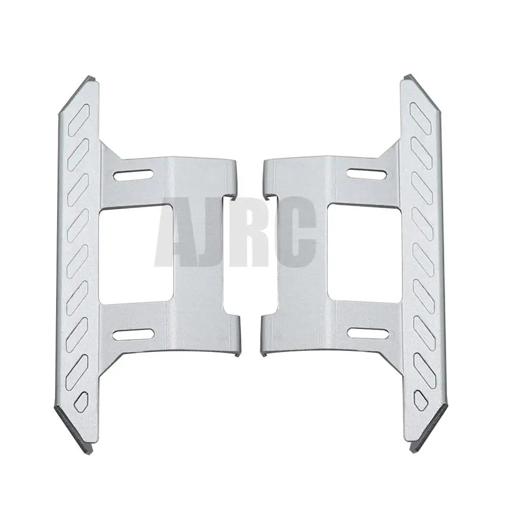 Tough Armor Side Plates Metal Pedals Slider for 1/10 RC Crawler Axial SCX10 RC4WD TF2 RGT 86100 Upgrade Parts