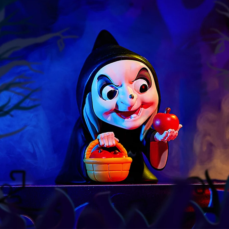 Baru Miniso Disney Seri Penjahat Gambar Kotak Buta Ornamen Jahat Boite Pioche Model Patung Koleksi Mainan Hadiah Ulang Tahun