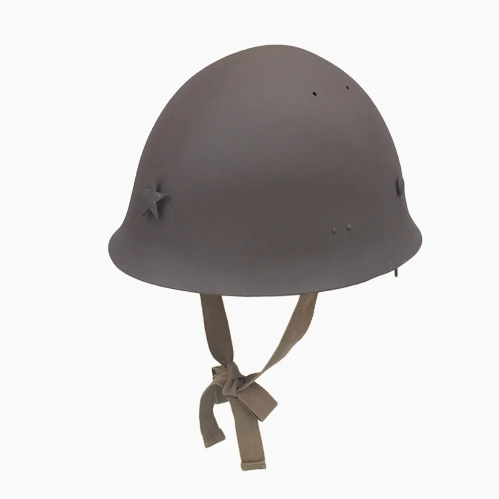 WW2 Japanese Helmet Japanese Style 90 Steel Helmet, Replica of World War II Japanese Army Equipment JAP Soldier Equip