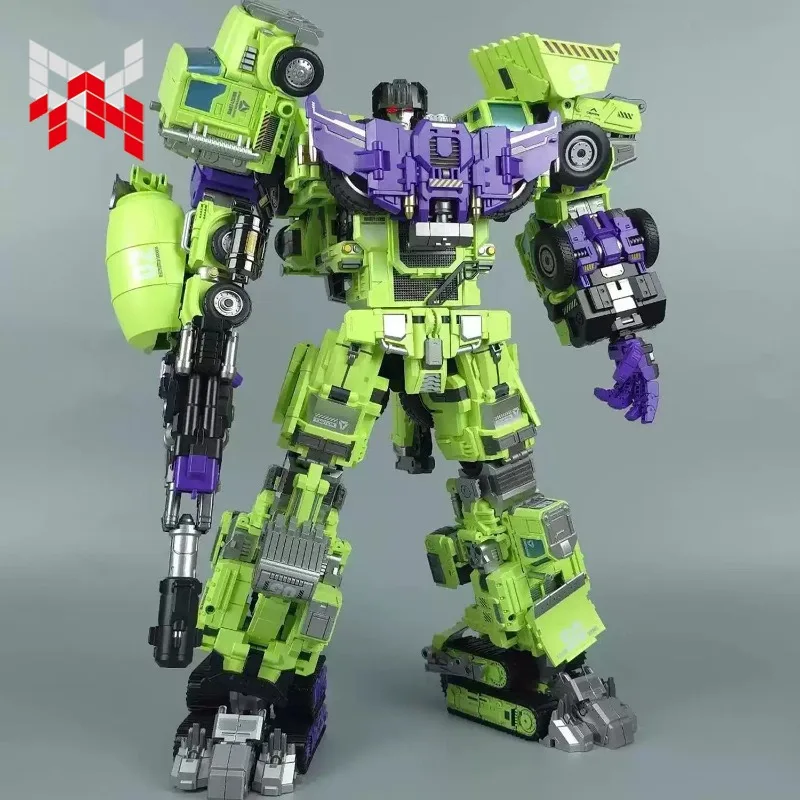 【IN STOCK】 Transformed Toys Mecha Invasion Giant Legion Devastator Combiner A B C Set Excavator Bulldozer Loader Mixer Crane