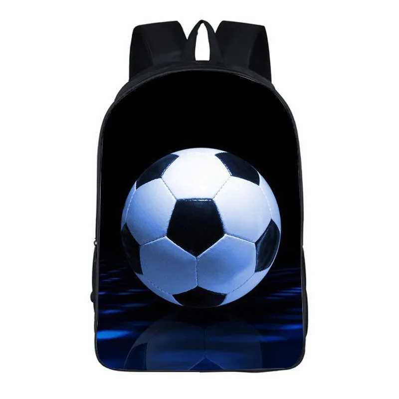 Soccer Print Backpack  for Child Light Weight Child Fashion Student Knapsack Best Gift  School Large Capacity Backpack
