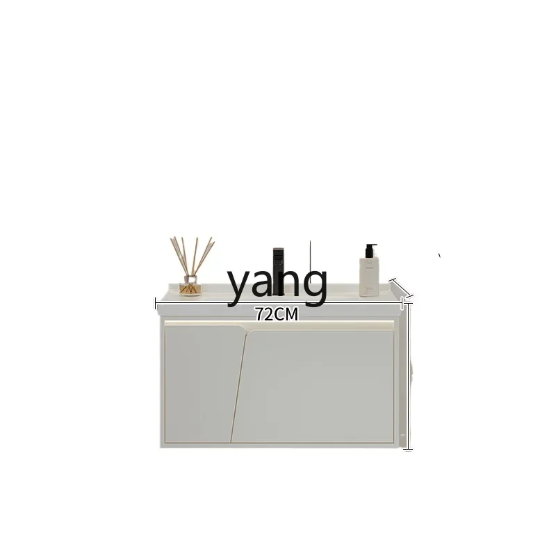 

Ltt cream white ceramic integrated basin bathroom cabinet toilet wash basin