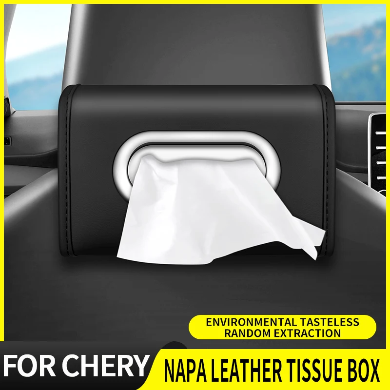 Hanging Car Tissue Box For Chery Tiggo 7 8 9 Pro 5x 3x Arrizo 8 Center Console Armrest Car Door And Seat Back Direct fit