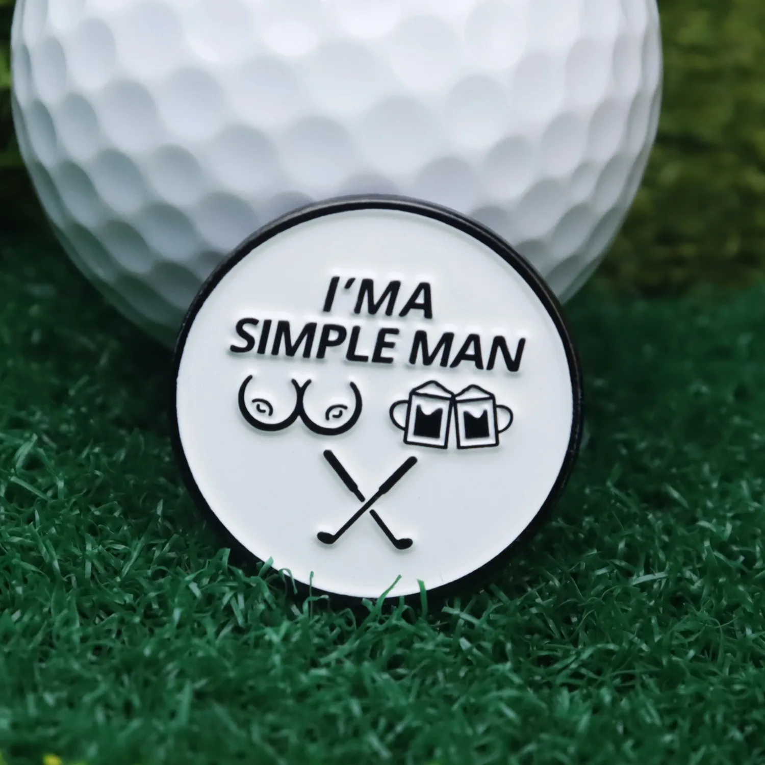 1 Pcs Golf Cap Clips With Magnet Mark Golf Ball Marker Golf Ball Position Removable Metal Drop Ship Golf Accessories Supplies