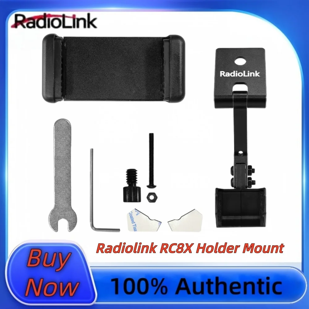 Radiolink RC8X Holder Mount 5.8G FPV Monitor Screen Phone Bracket CNC Aluminum Alloy RC Device for Remote Controller RC8X view 2