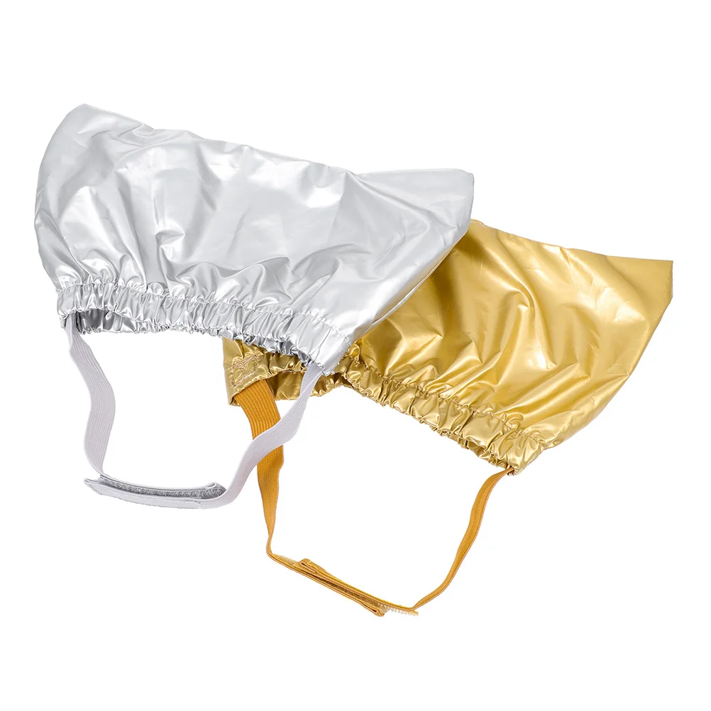 

2Pcs Waterproof Pet Bath Hats Adjustable Shower Caps for Dogs Cats Puppies Kittens Ear Covers Pet Shower Caps Ear Covers