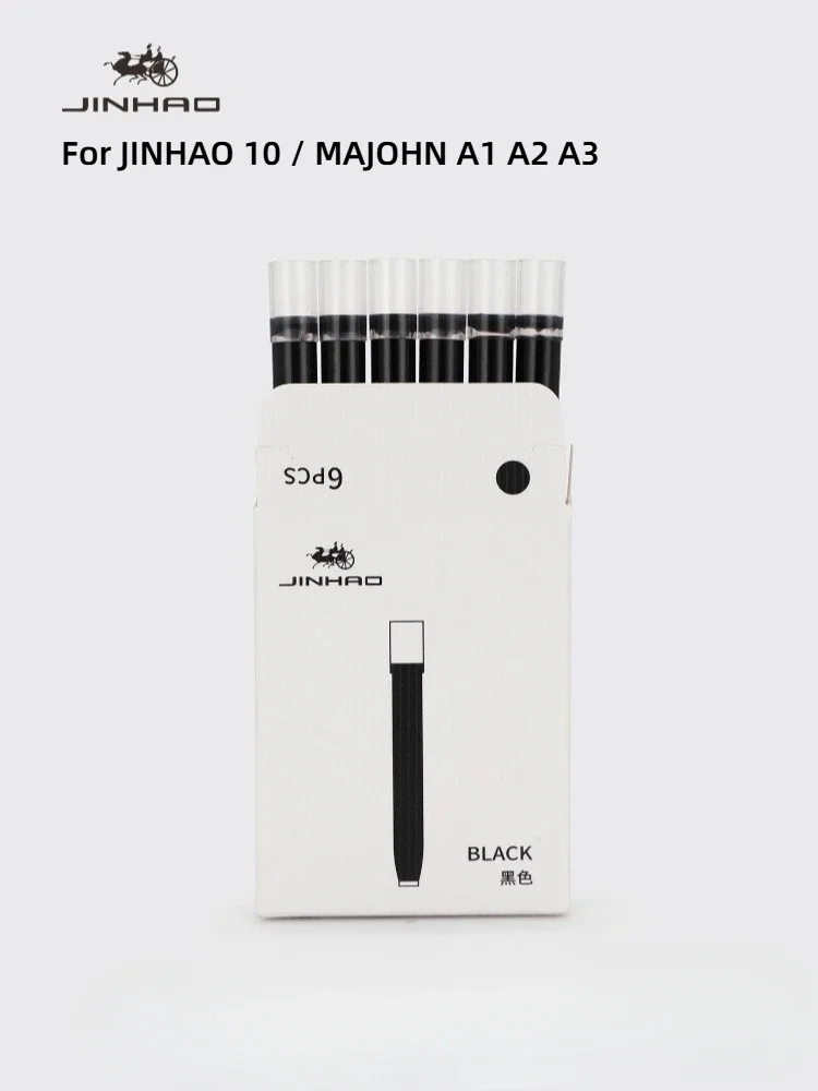 2/6/12/60 PCS JINHAO 10 Fountain Pen 5.5mm Caliber For A1 A2 JINHAO 20 Ink Refill Cartridges School Office Supplies Stationery