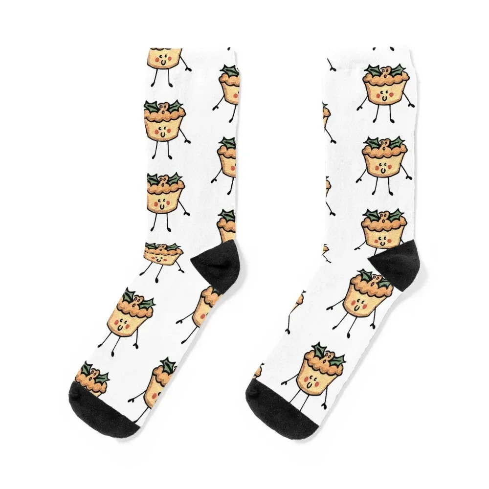 

Mince Pie Socks with print floral Women's Socks Men's