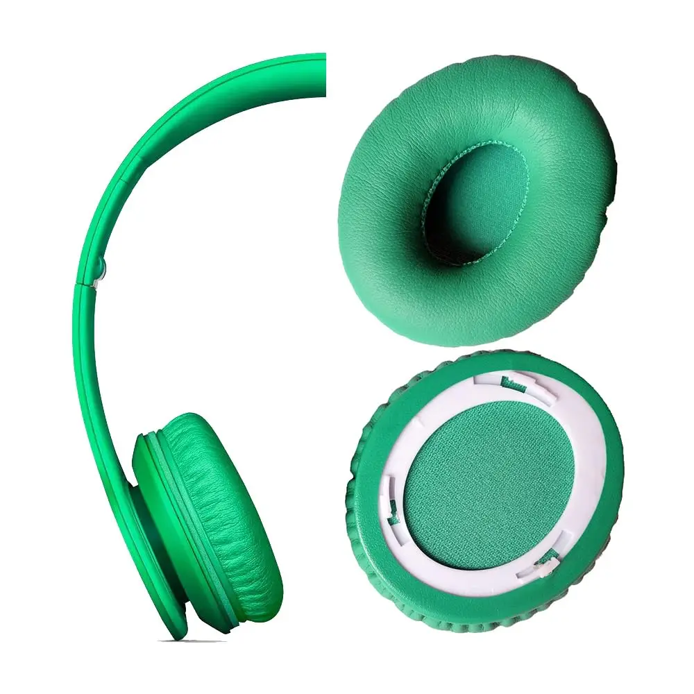 Replacement Ear Cushion Compatible with Beats Solo-1.0 & Monster Beats Solo & Beats Solo-HD ,(Do Not Fit Solo-2.0/3.0 ) (Green)