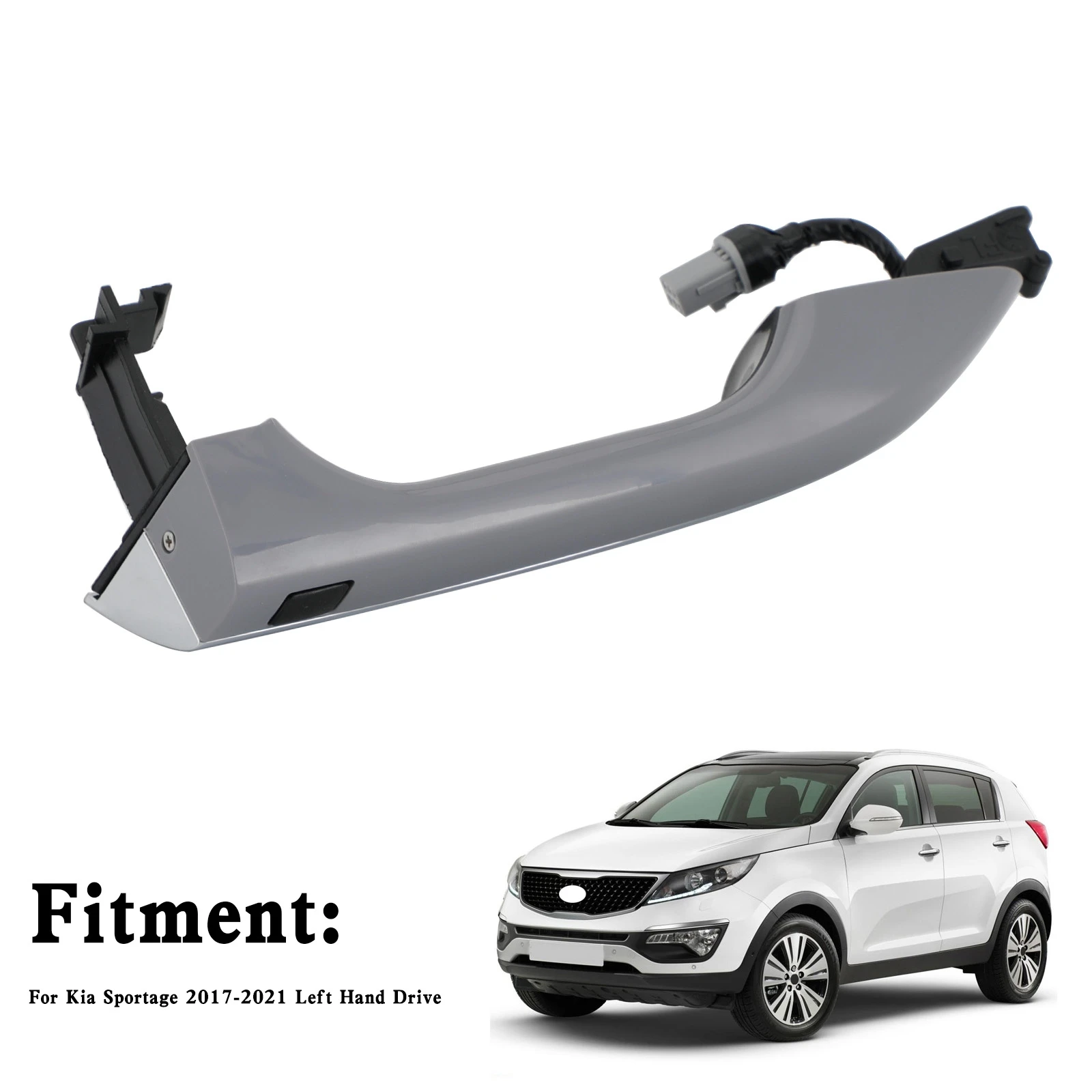 Artudatech Front Left Driver Exterior Door Handle 82651-D9710 For Kia Sportage 2017-2021 Car Accessories