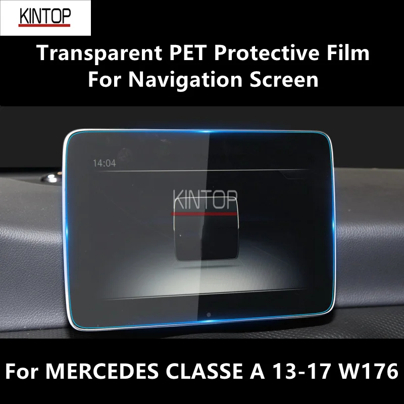 

For MERCEDES CLASSE A 13-17 W176 Navigation Screen Transparent PET Protective Film Anti-scratch Accessories Refit