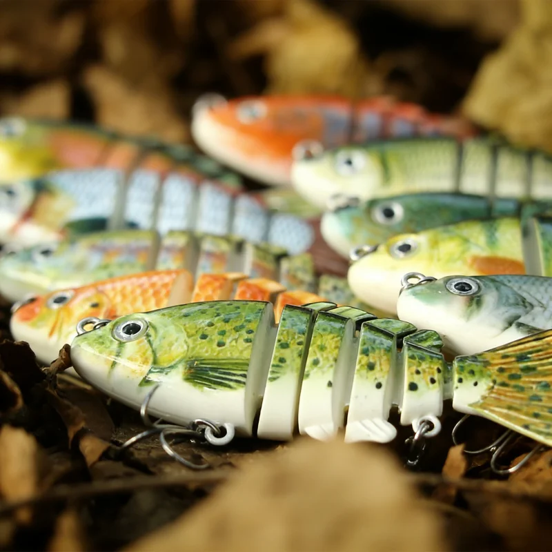 Köder, 8 cm, 13 g, Doppelhaken, 3DEye-Simulation, harter Köder für Barsch, Wolfsbarsch, Süßwasser- und Salzwasser-Angelköder