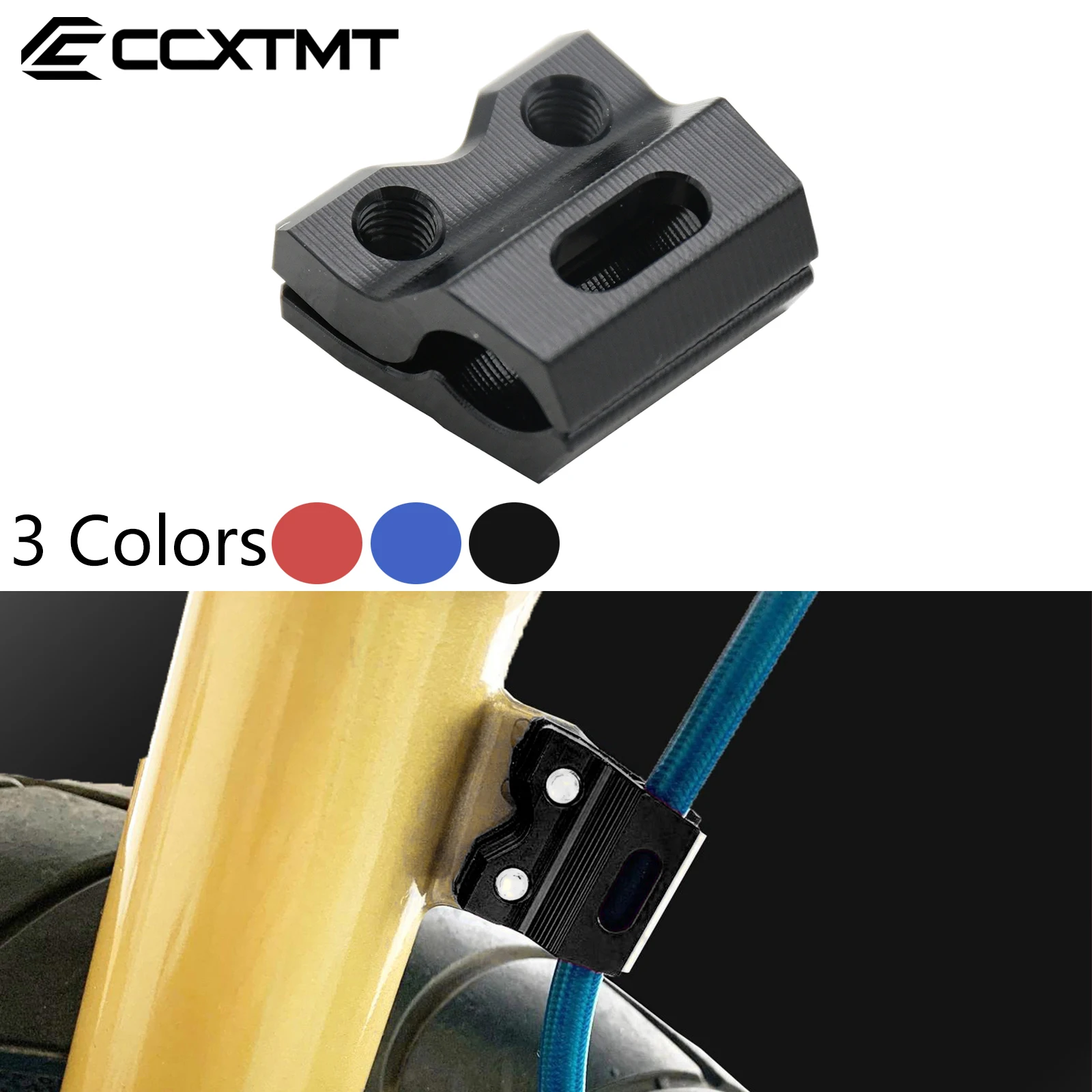 Motorcycle Front Brake Line Holder Hose Clamp For Yamaha YZ65 YZ85 YZ125 YZ250 YZ250F YZ450F For Honda CRF 125R 250R 250X 450X