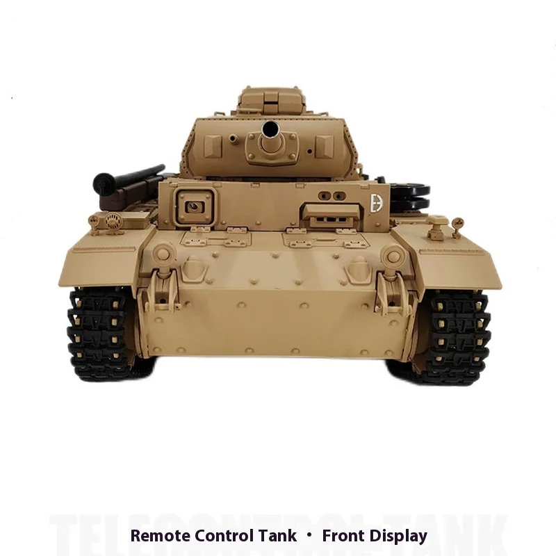 Kubin Kehenglong 3849-1 1:16 Carro armato tedesco Panzer III tipo H Simulazione Telecomando Carro armato competitivo multifunzionale elettrico