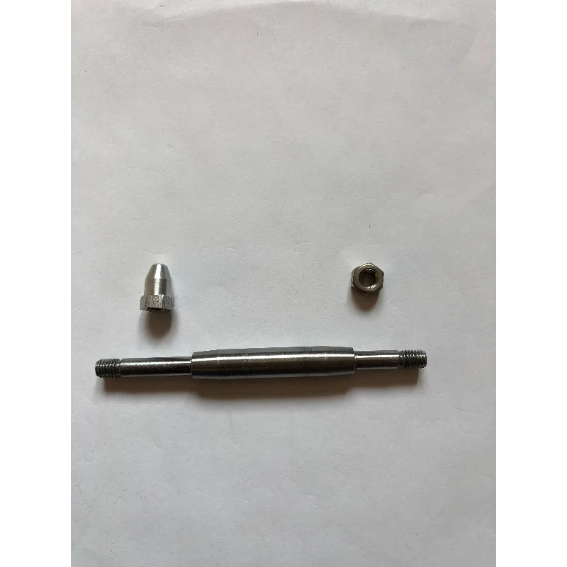 Micro turbojet engine 1.5 kg thrust, shaft (including front and rear nuts)