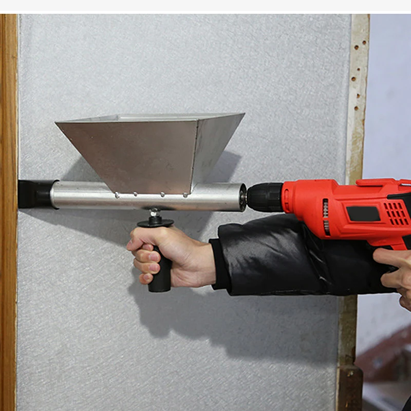 مسدس السد الكهربائي الأوتوماتيكي - أداة الحشو المحمولة مع فوهة لملء الأسمنت والجص، DIY والاستخدام الاحترافي