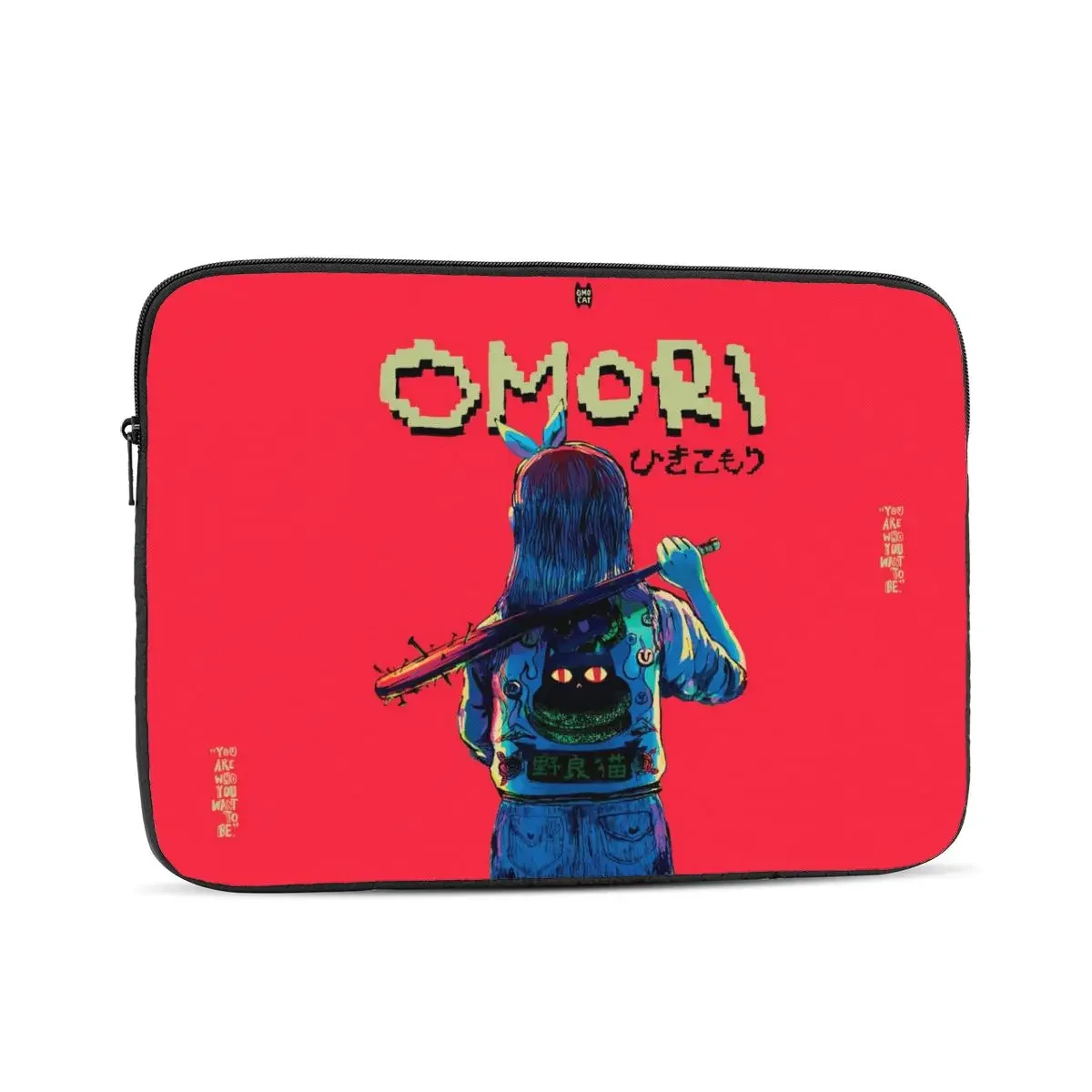 Aubrey Omori Gaming Computer ipad Laptop Cover Case Laptop Sleeve Bag Portable Cover Fundas Pouch