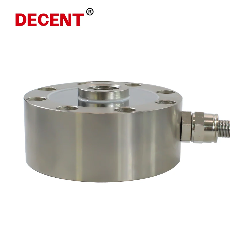 DYLF-102 DESENTE Alloy Steel Compression Round Load Cell 50kg 80kg 500kg 1t 3t 5t 50t 100t 500t