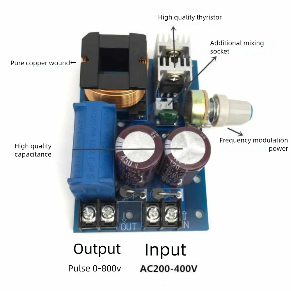 

Inverter Rear Stage Board Boost Aadjustable Frequency Pulse Circuit Board Single/Dual Silicon Thyristor Voltage Regulating Board
