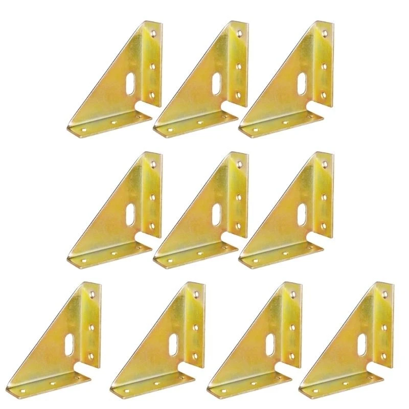 10Pcs Practical and Portable Corner Supports Brackets for Craft Projects and Temporary Outdoor Structures Daily Use