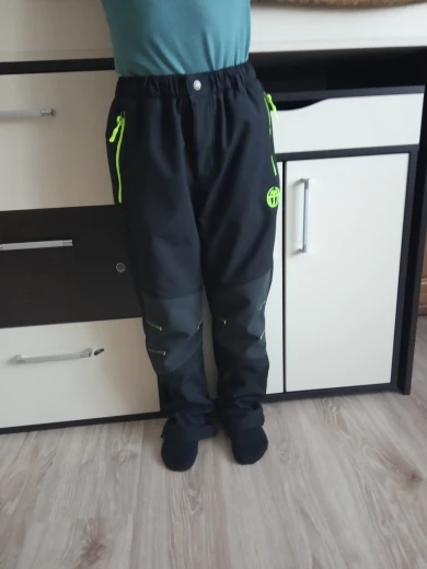 Winter-Kinder-Outdoorhose Polarfleece-Hose Schnee Mädchen Jungen Wasserdichte Winddichte Skihose – Detail 6