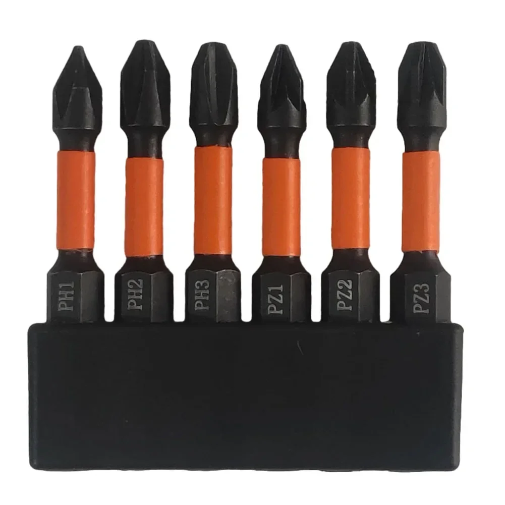 Conjunto de Bits de Chave de Fenda Cruzada Magnética Peças Ph1 Ph2 Ph3 Pz1 Pz2 Pz3 Hex Chave de Fenda Bit Titular Ferramentas Manuais