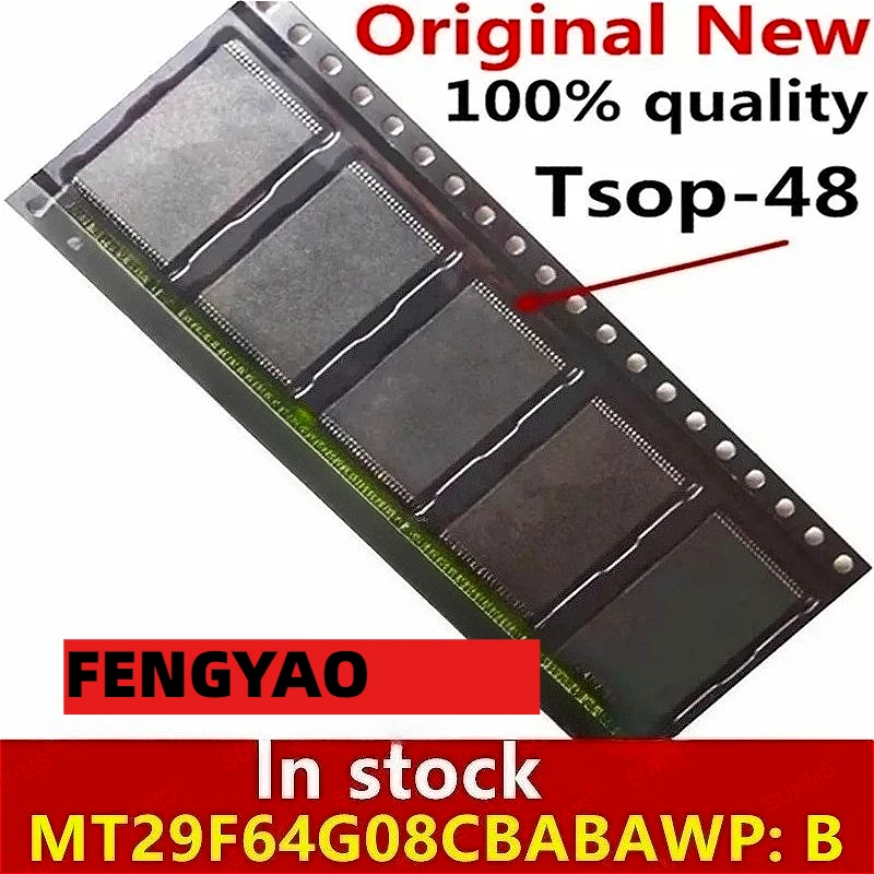 

(5 шт.) 100% новый 29F64G08CBABA MT29F64G08CBABA MT29F64G08CBABAWP: B 29F64G08CBAAA MT29F64G08CBAAA MT29F64G08CBAA TSOP-48 Чипы