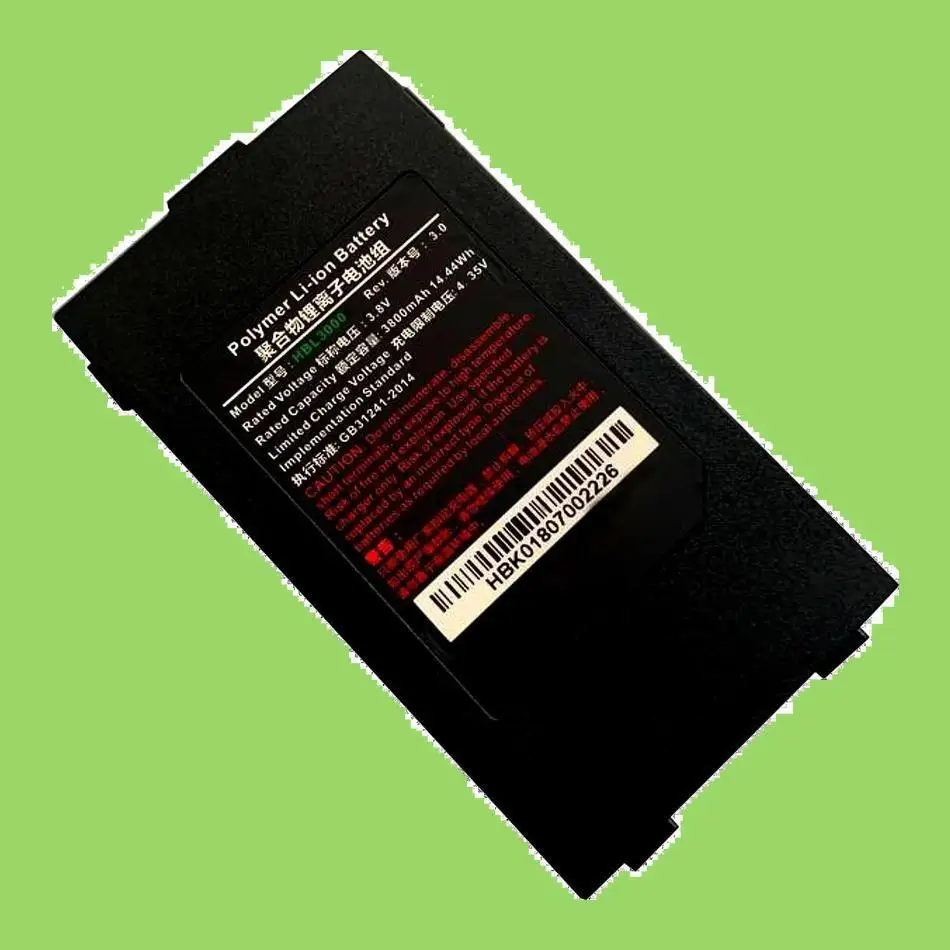 

Высокая совместимость, личный цифровой помощник, аккумулятор Pda, надежный источник питания для Urovo I3000, 3800 мАч, HBL3000