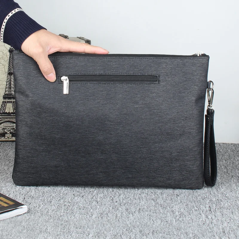 Men's Clutch Bag New Large Capacity Casual Handbag A4 、File Bag, Fashion Handheld  Oxford Clutches Bags for Men