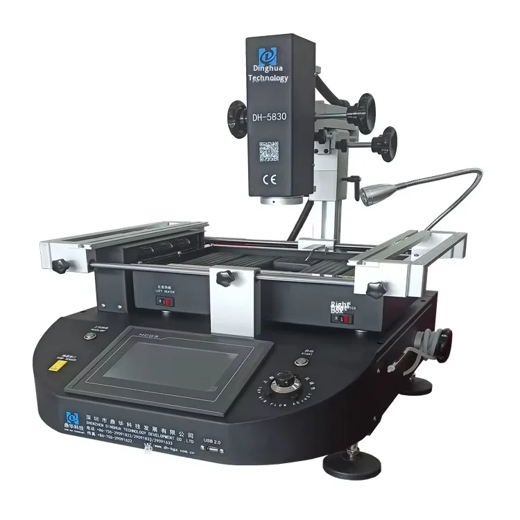 

Dinghua DH-5830 BGA Rework Station Machine Touch Screen High Quality Soldering Mobile Repair Tools Plug Powered 220V New