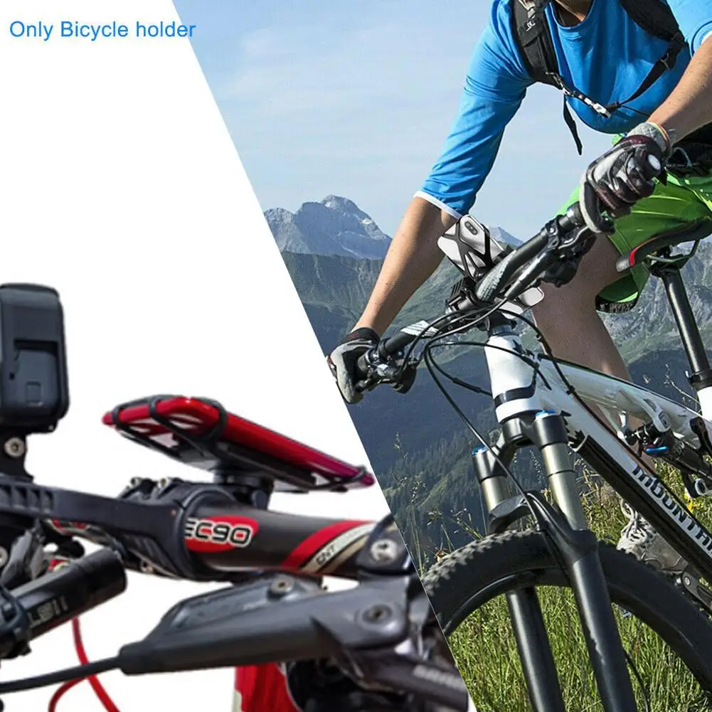 For Sram Garmin Bike Phone Holder Bicycle Mobile Holder Mount Bicycle Phone Mobile Silicone Holder Motorcycle Shockproof