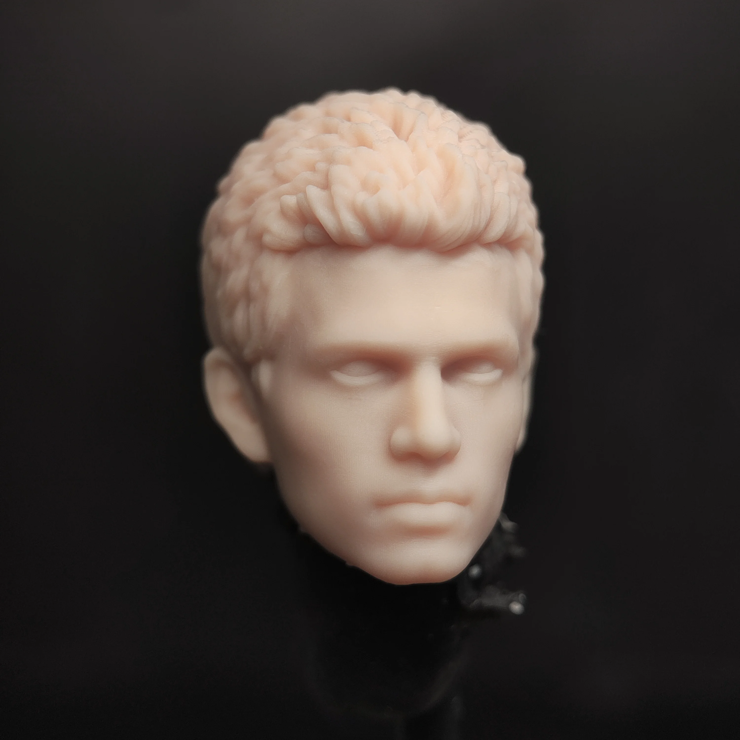 HL1975 DIY Customized 1/18 1/12 1/10 Scale Unpainted Head Sculpt for 3.75