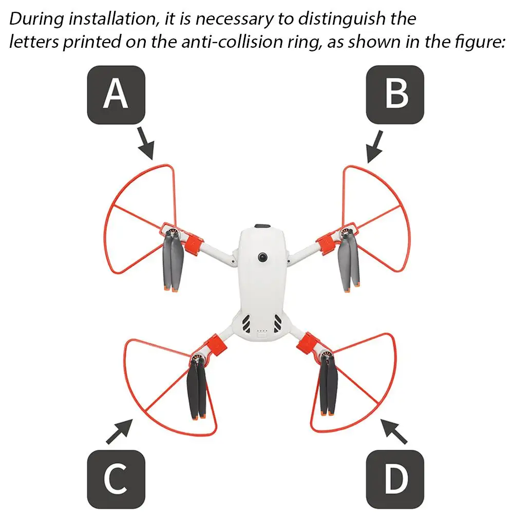 Propellerschutz Anti-Kollisionsschutz für DJI Lito X1 - Landegestell-Schutzstoßfänger für Drohnenzubehör – Detail 16