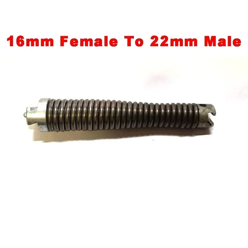 22mm Female To 16mm Male And 16mm Female To 22mm Male Join Pipe Dredge Device Spring Drill Adapter Head Connector