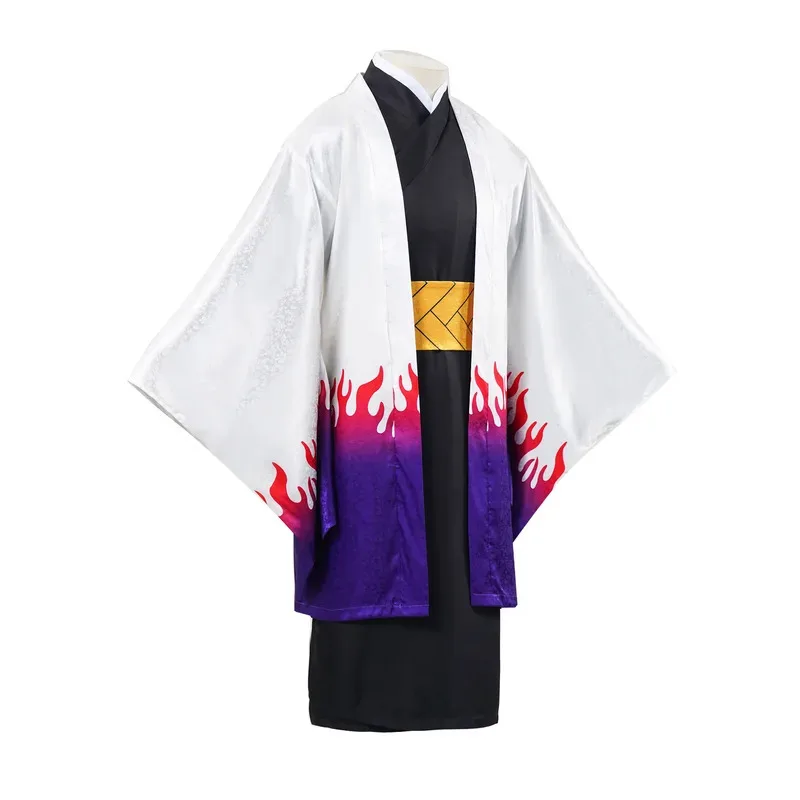 

CyUbuyashiki Kagaya Косплей Аниме Костюм Демона Мой лорд Японское кимоно Парик Костюм Хэллоуин Ролевые игры Костюм униформа для женщин и мужчин