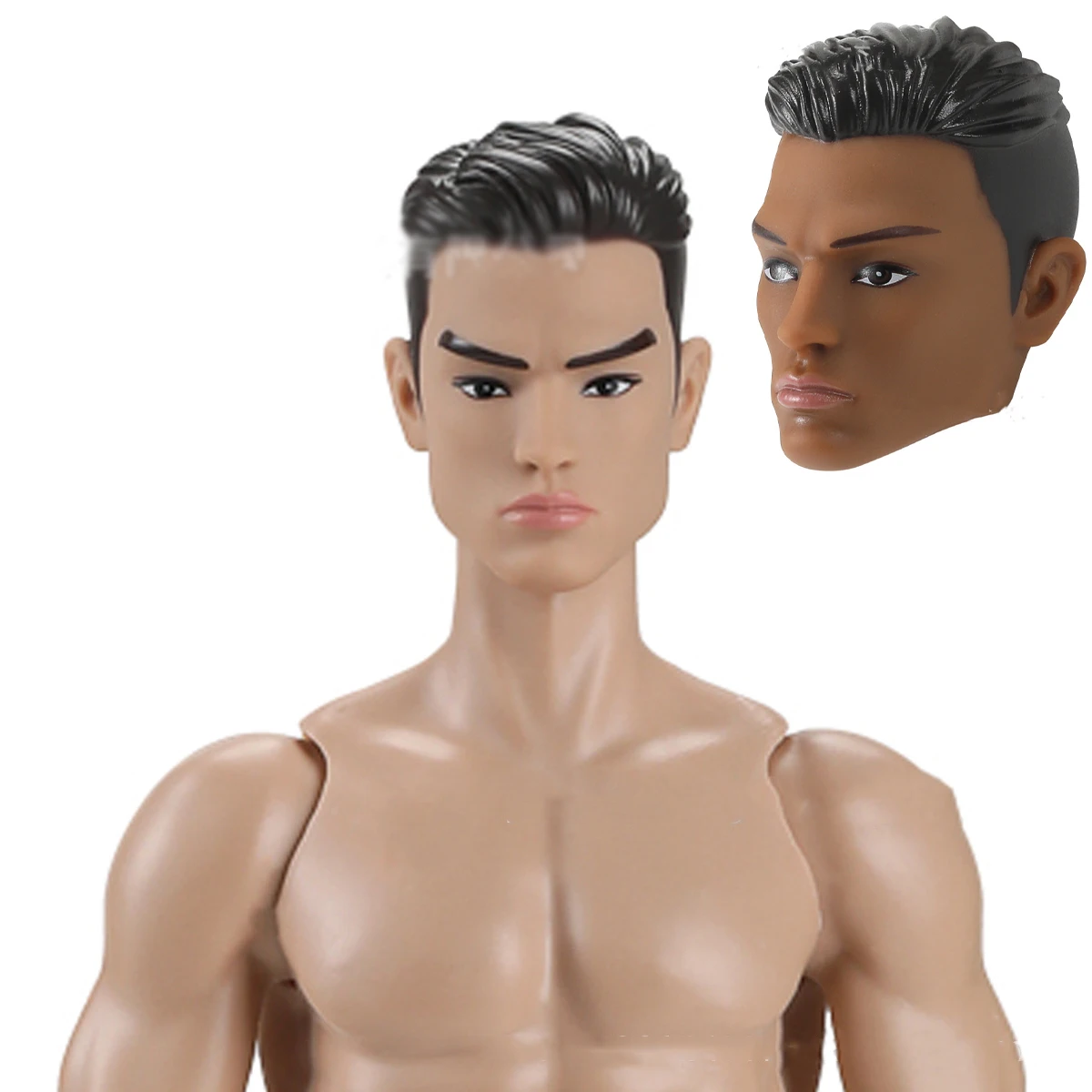 

1/6 Male Doll 35cm Height Man Supermodel Doll White/Normal/Tan Skin Strong Man 13 Joint Action Nude Body Doll Toy Birthday Gift