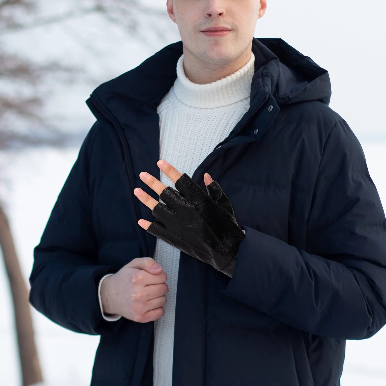 

Half Finger Sports Gloves Fake Biking Motorcycle Gym Cycling Outdoor Exercise Breathable Anti Slip Workout Gloves For