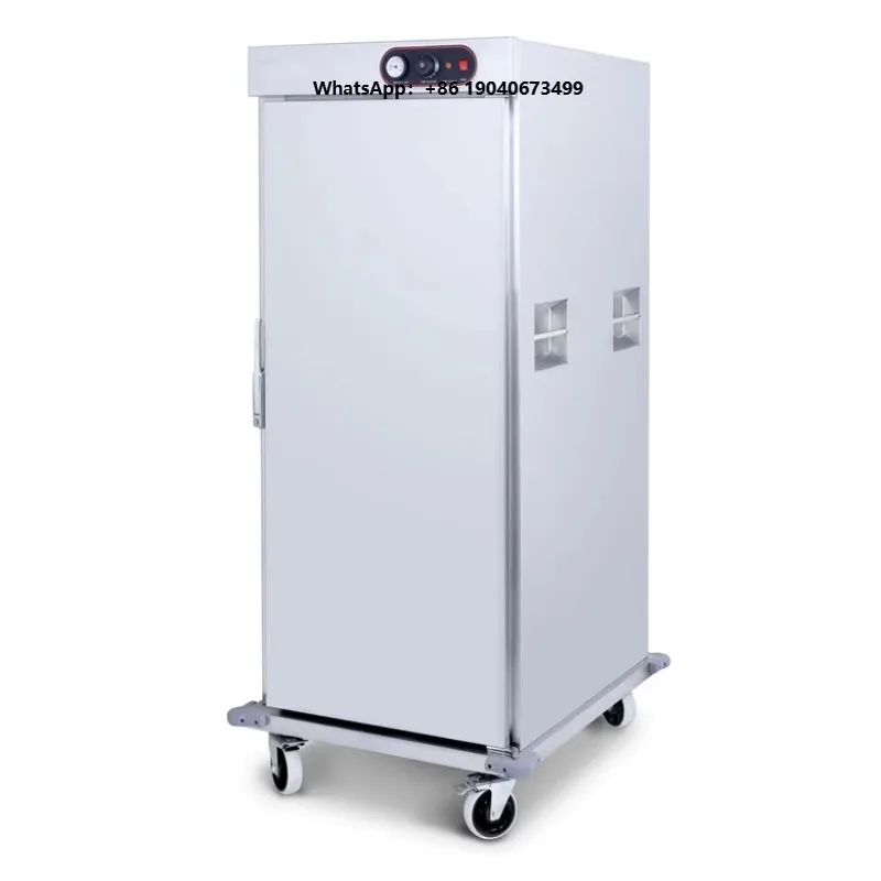 Stainless Steel Banquet Single-Door Insulated Food Cart Commercial Constant-Temperature Warming Cabinet Refrigerator xyl