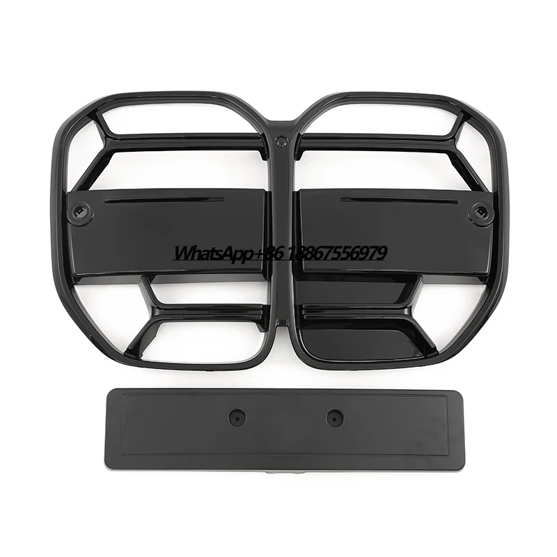 

Front Grill for 4 Series G22 G23 ABS Gloss Black CSL Style Frame Grille for G22 G23 2021 2-Door 2022 2023 G22 Grill