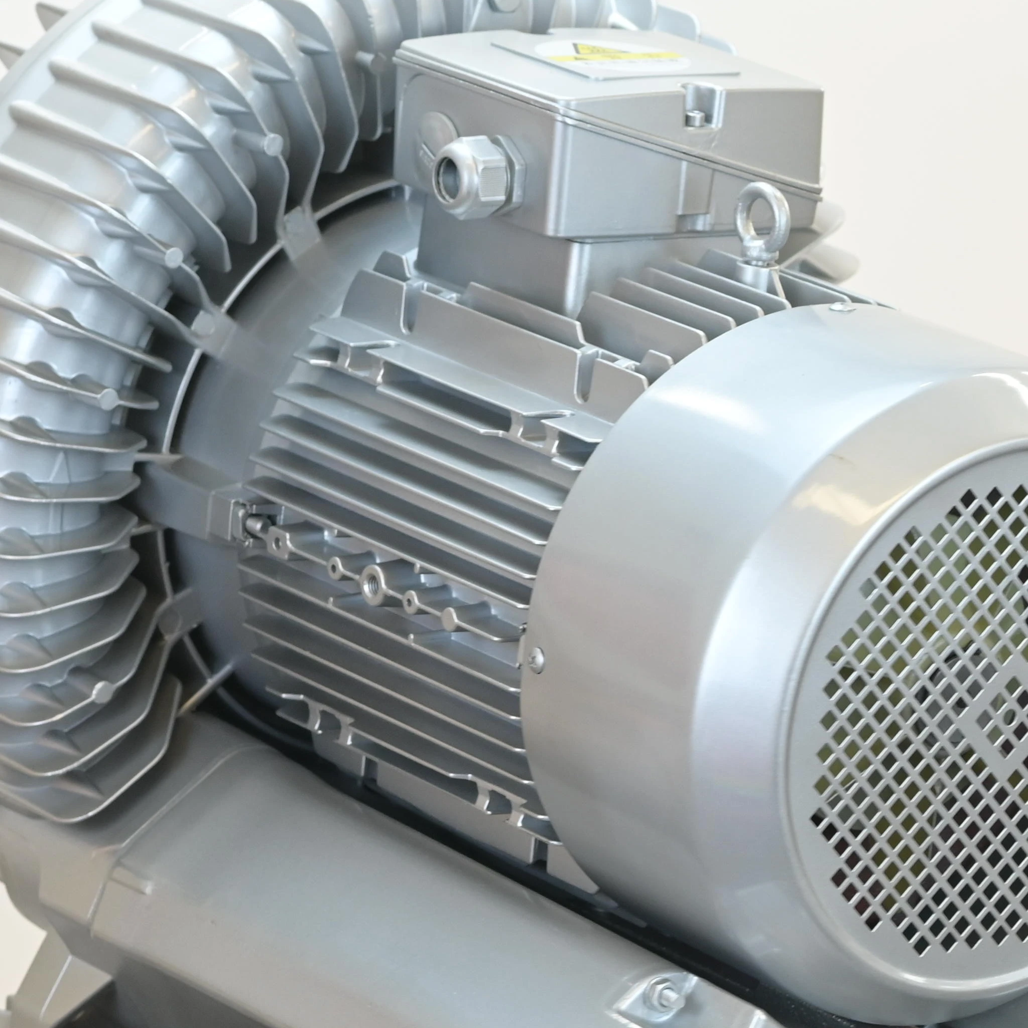 11KW 3-Phase Electric  Vacuum Pump Blower 380V Side Channel Ring Blowers