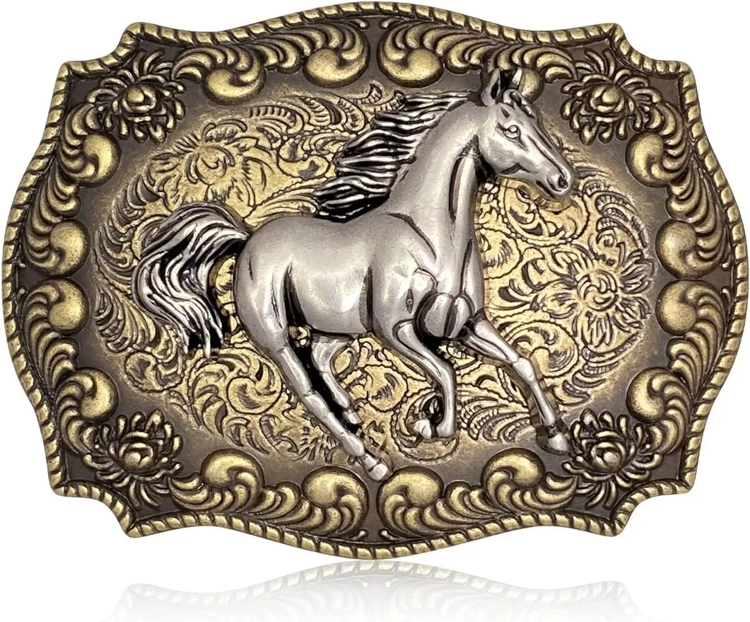 Western Cowboy Men's Personality Novelty Trendy Fashion Men's Belt Buckle