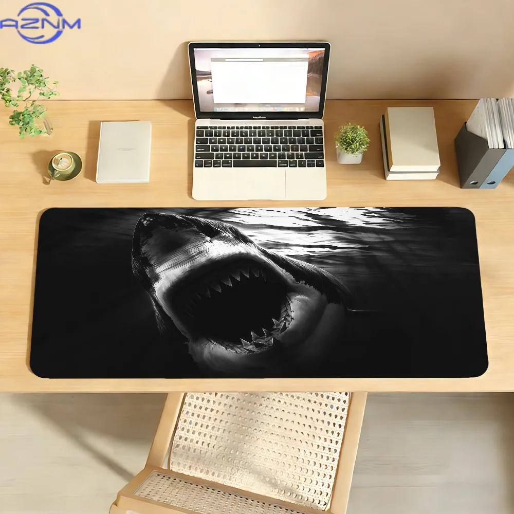 Alfombrilla de ratón Attack Shark antideslizante con borde cosido, alfombrilla de escritorio para PC, accesorios para portátil,