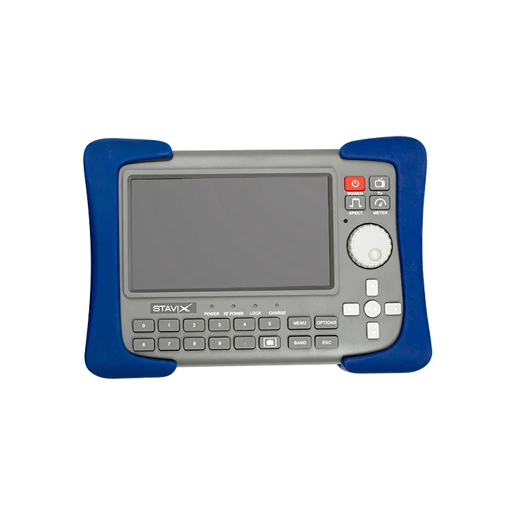 HEVC HD Pro Satellite 7 Inci + Terestrial + Cable Combo Signal Meter dengan Spectrum Analyzer & Constellation