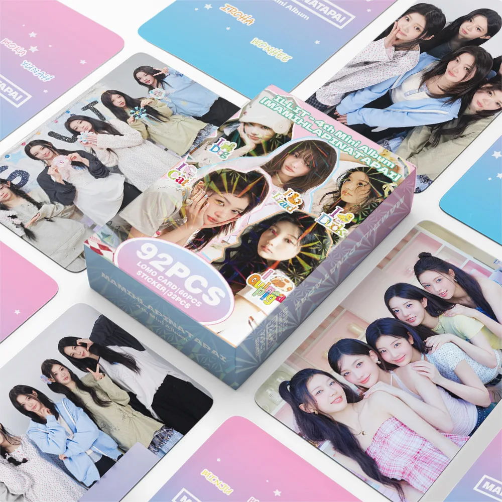 92 K-pop girl group mini cards new album TNOT CUTE ANYMORE celebrity photo cards stickers LOMO cards gift view 6