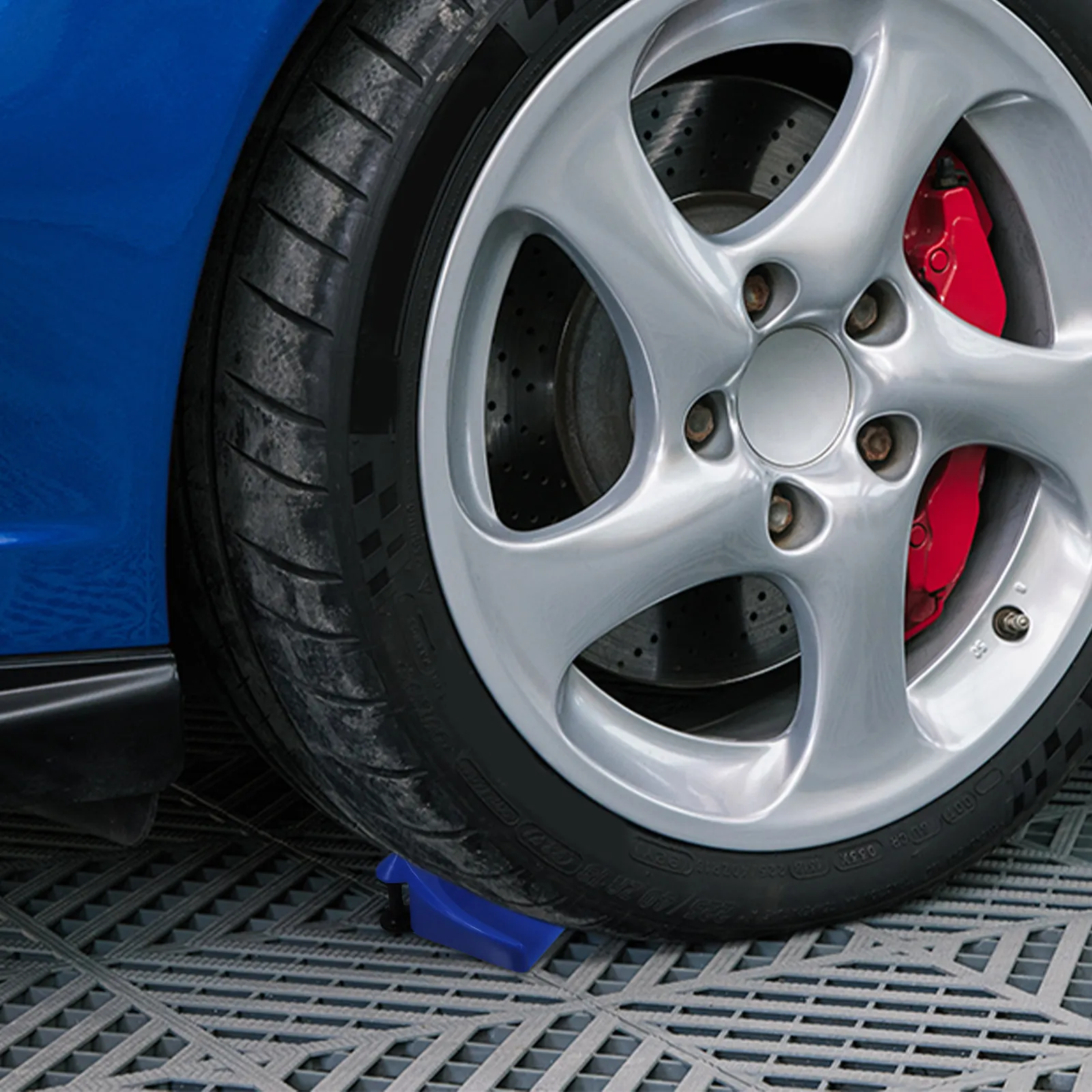 4Pcs Car Hose Guides Car Wash Hose Rollers Tire Wedge Set Efficient Cleaning Protects Tires Versatile Garage Commercial Use