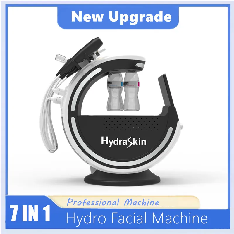 New type 7 in 1 Oxygen Facial Machine Diamond Microdermabrasion Hydradermabrasion Aqua Peel Water Hydro Machine Deep Cleaning