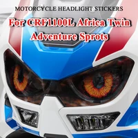 Pegatinas protectoras para faros delanteros de motocicleta, calcomanías para faros delanteros, accesorios for Honda CRF1100L CRF 1100 L 1100L Africa Twin Adventure Sports 2020-2024