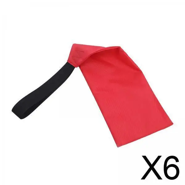 

Kayak Boat Towing Safety Flag Reflective Red Warning Indicator Oxford Material for Watercraft Travel Safety