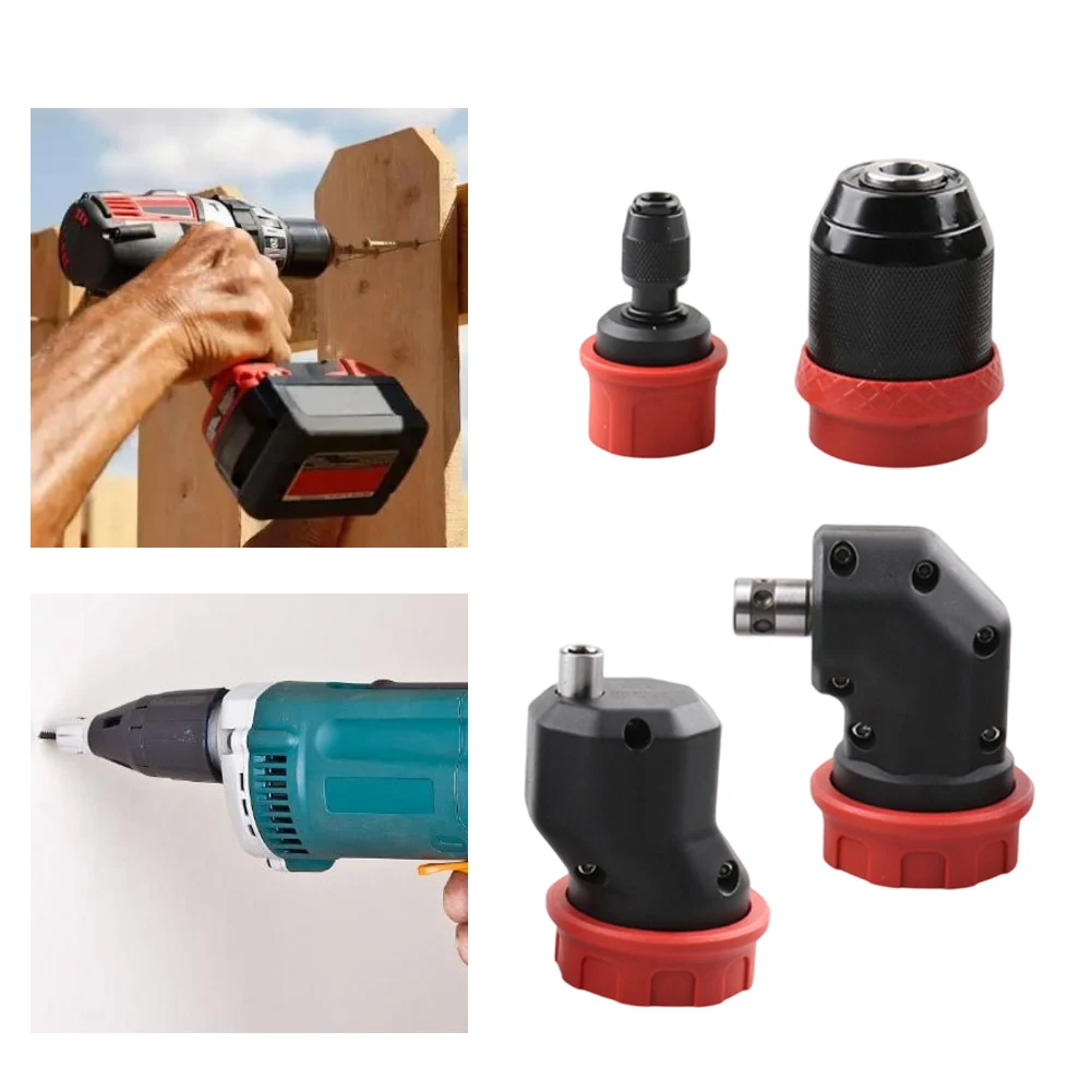 Electric Drill Conversion Brushless Rechargeable Electrical Drill Chuck Quick-release Adapter For 6.35mm Bit