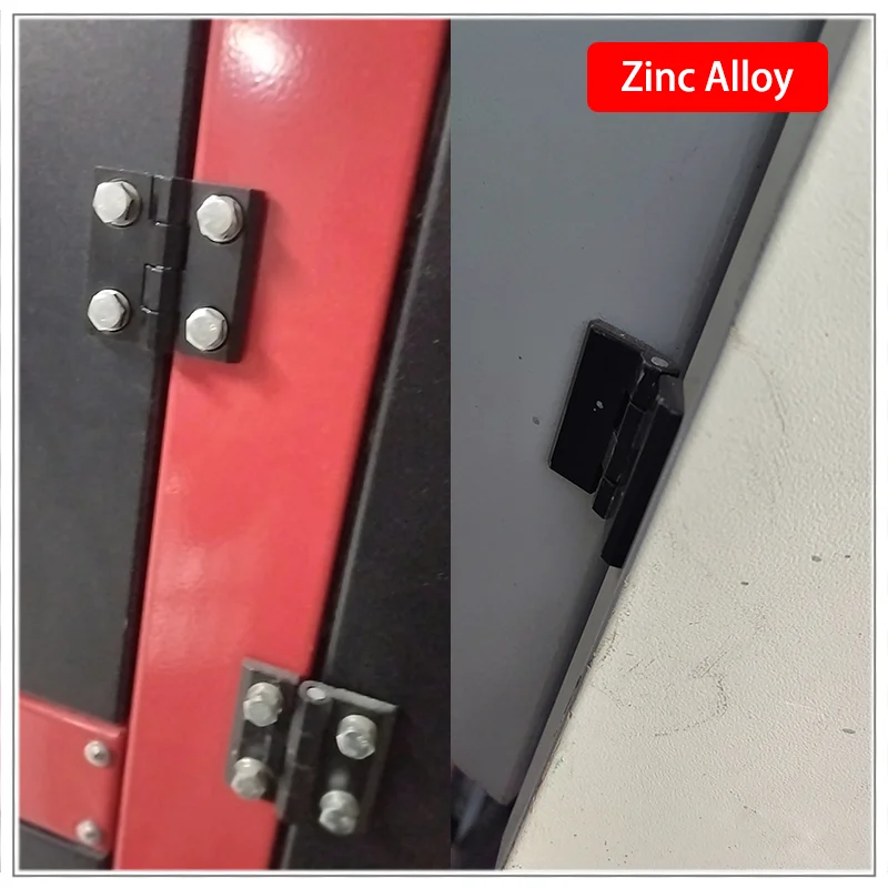 

9 шт. квадратных петель из цинкового сплава для промышленного электрооборудования, станков и автоматики, фурнитура для петель